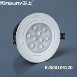 9W High Power Adjustable LED Spotlight with CRI>80 (KJS00109120)